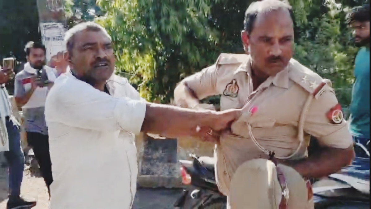 हमीरपुर में दरोगा ने ट्रक ड्राइवर से 20 हजार चुराए, रंगे हाथों पकड़ा गया