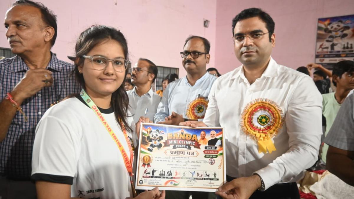 बांदा मिनी ओलंपिक का भव्य समापन, जेएन योद्धा कबड्डी चैंपियन